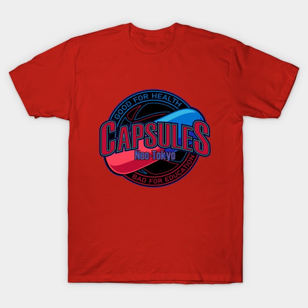 Neo Tokyo Capsules T-Shirt by TonyCenteno